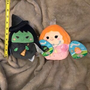 Squishmallows Wicked Wizard of Oz good and bad witch Glinda Elphaba NWT
